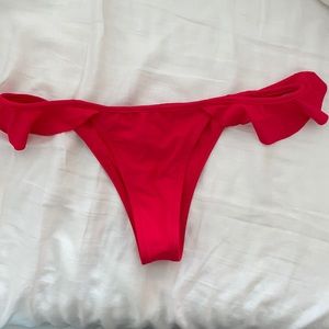 Kailani red bathing suite bottoms